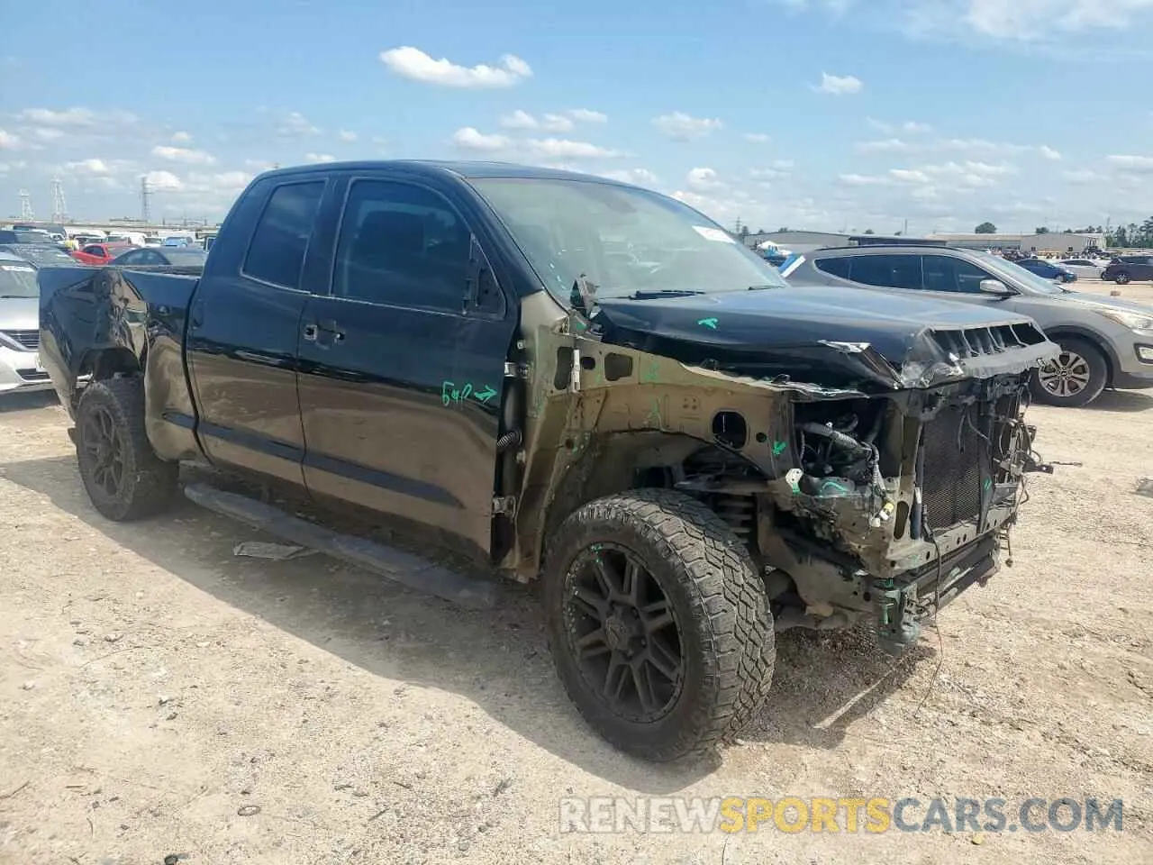4 Photograph of a damaged car 5TFRM5F1XKX138549 TOYOTA TUNDRA 2019
