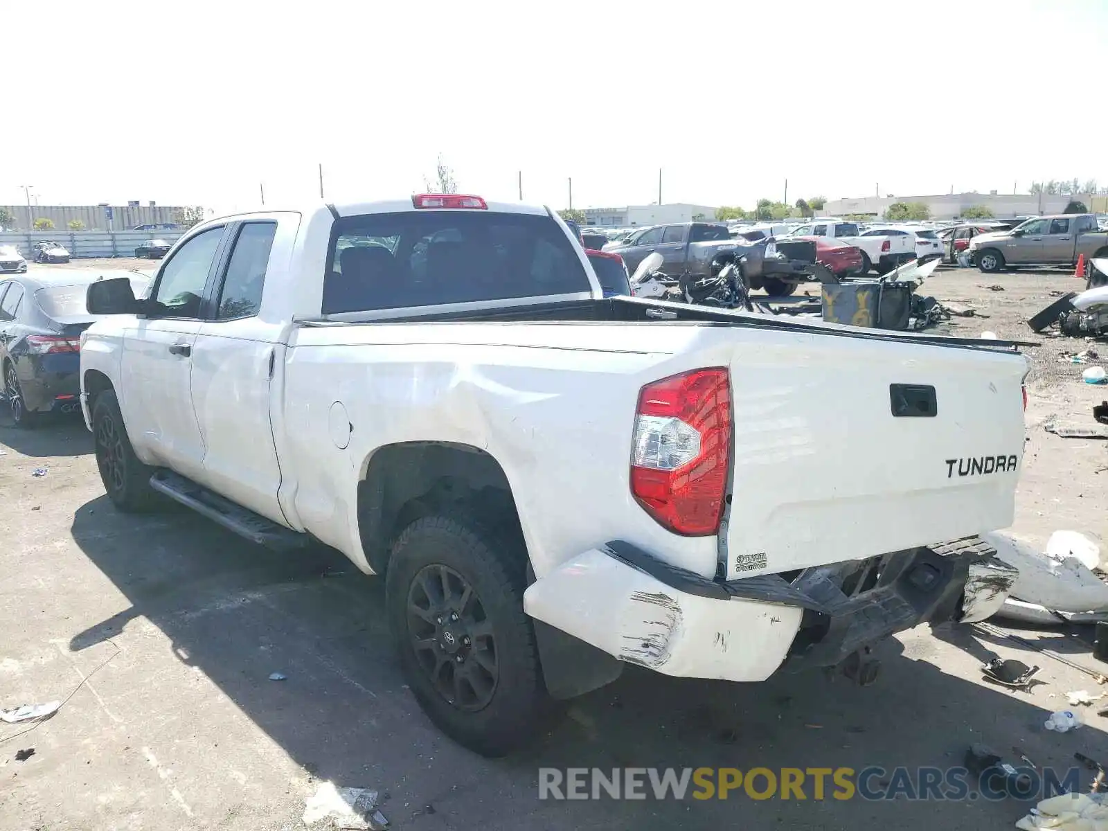 3 Photograph of a damaged car 5TFRY5F11KX246515 TOYOTA TUNDRA 2019