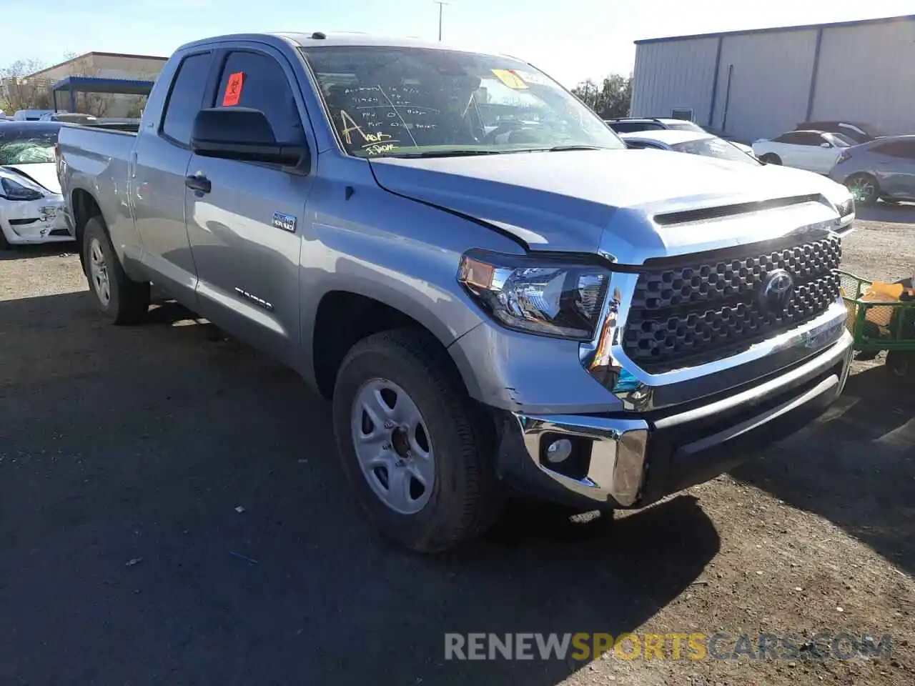 1 Photograph of a damaged car 5TFRY5F12KX251660 TOYOTA TUNDRA 2019