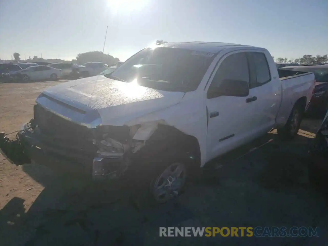 2 Photograph of a damaged car 5TFRY5F14KX248159 TOYOTA TUNDRA 2019