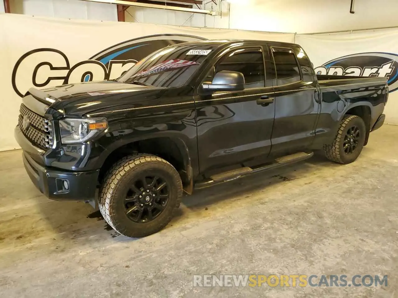 1 Photograph of a damaged car 5TFRY5F15KX244573 TOYOTA TUNDRA 2019