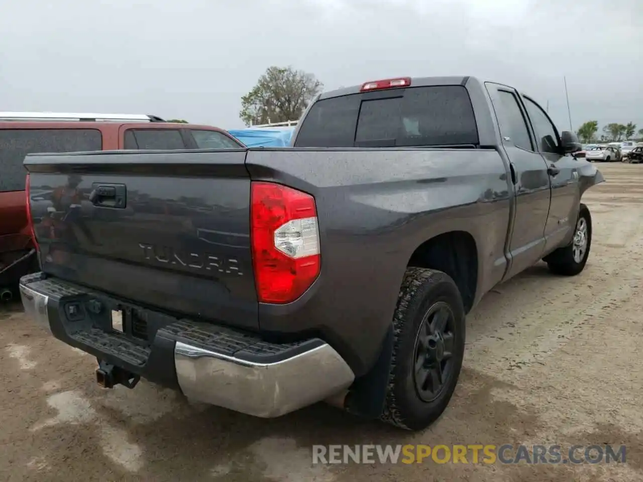 4 Photograph of a damaged car 5TFRY5F15KX250454 TOYOTA TUNDRA 2019