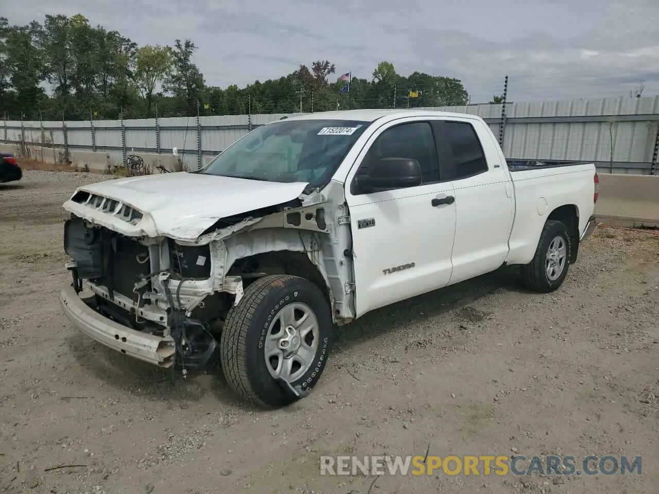 1 Photograph of a damaged car 5TFRY5F1XKX254001 TOYOTA TUNDRA 2019