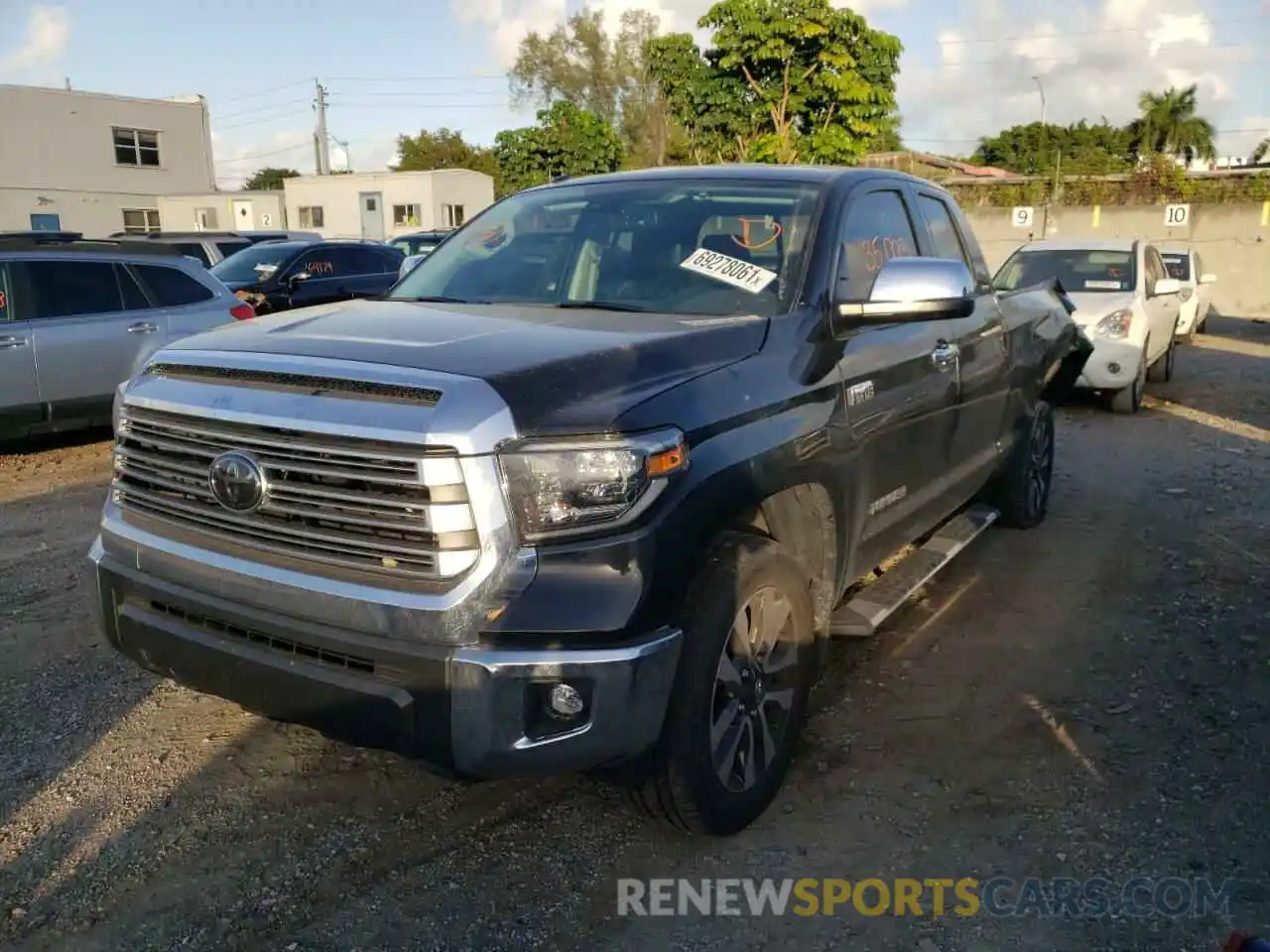 2 Photograph of a damaged car 5TFSY5F15KX254358 TOYOTA TUNDRA 2019