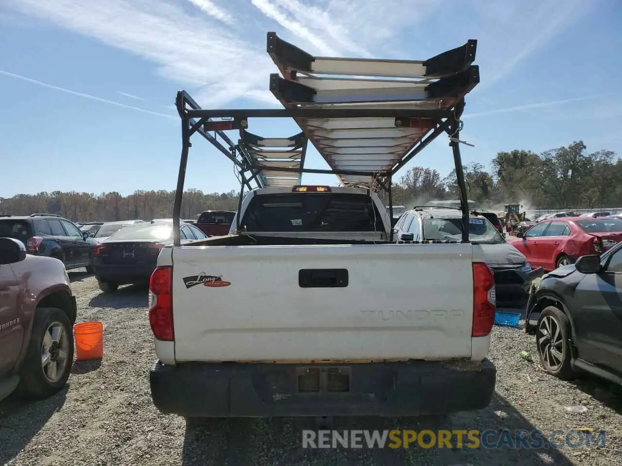 6 Photograph of a damaged car 5TFTY5F11KX010758 TOYOTA TUNDRA 2019