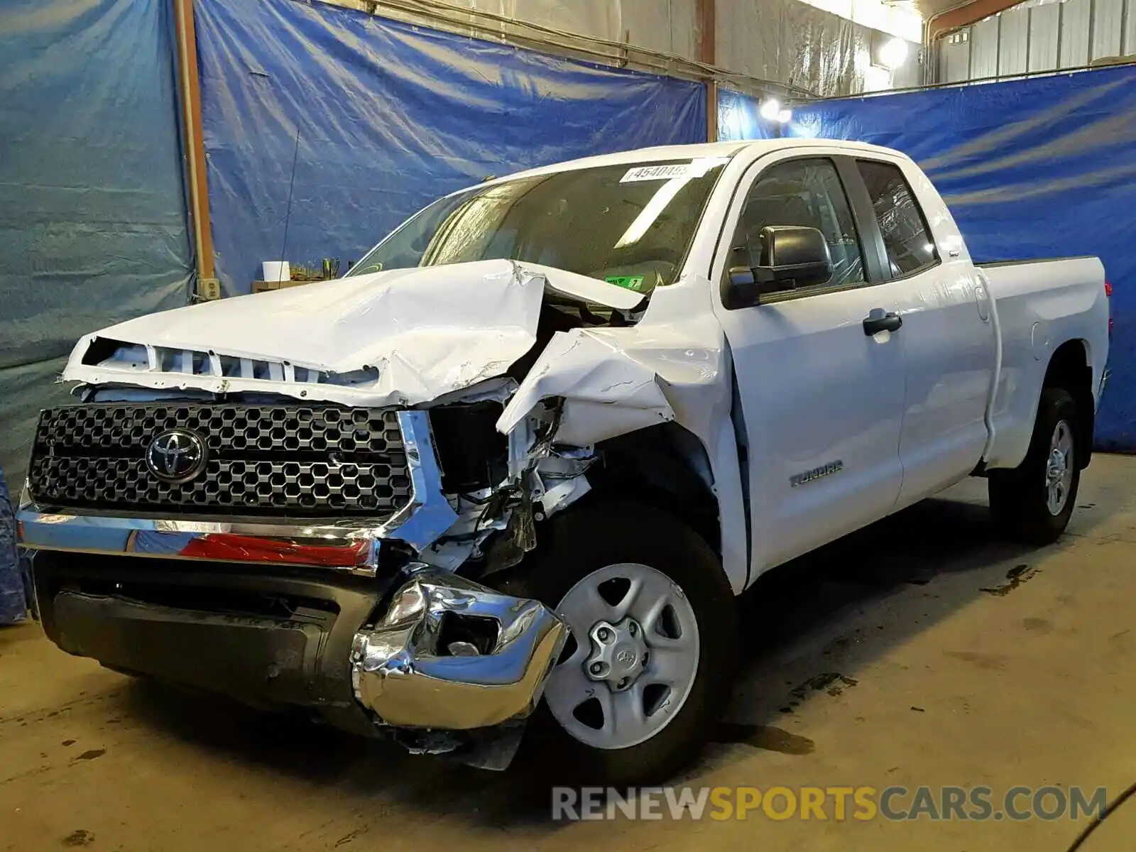 2 Photograph of a damaged car 5TFUM5F11KX083810 TOYOTA TUNDRA 2019