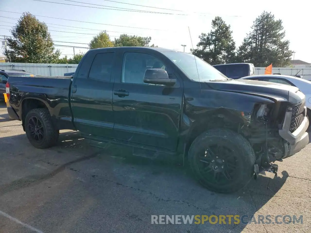 4 Photograph of a damaged car 5TFUM5F17KX083357 TOYOTA TUNDRA 2019