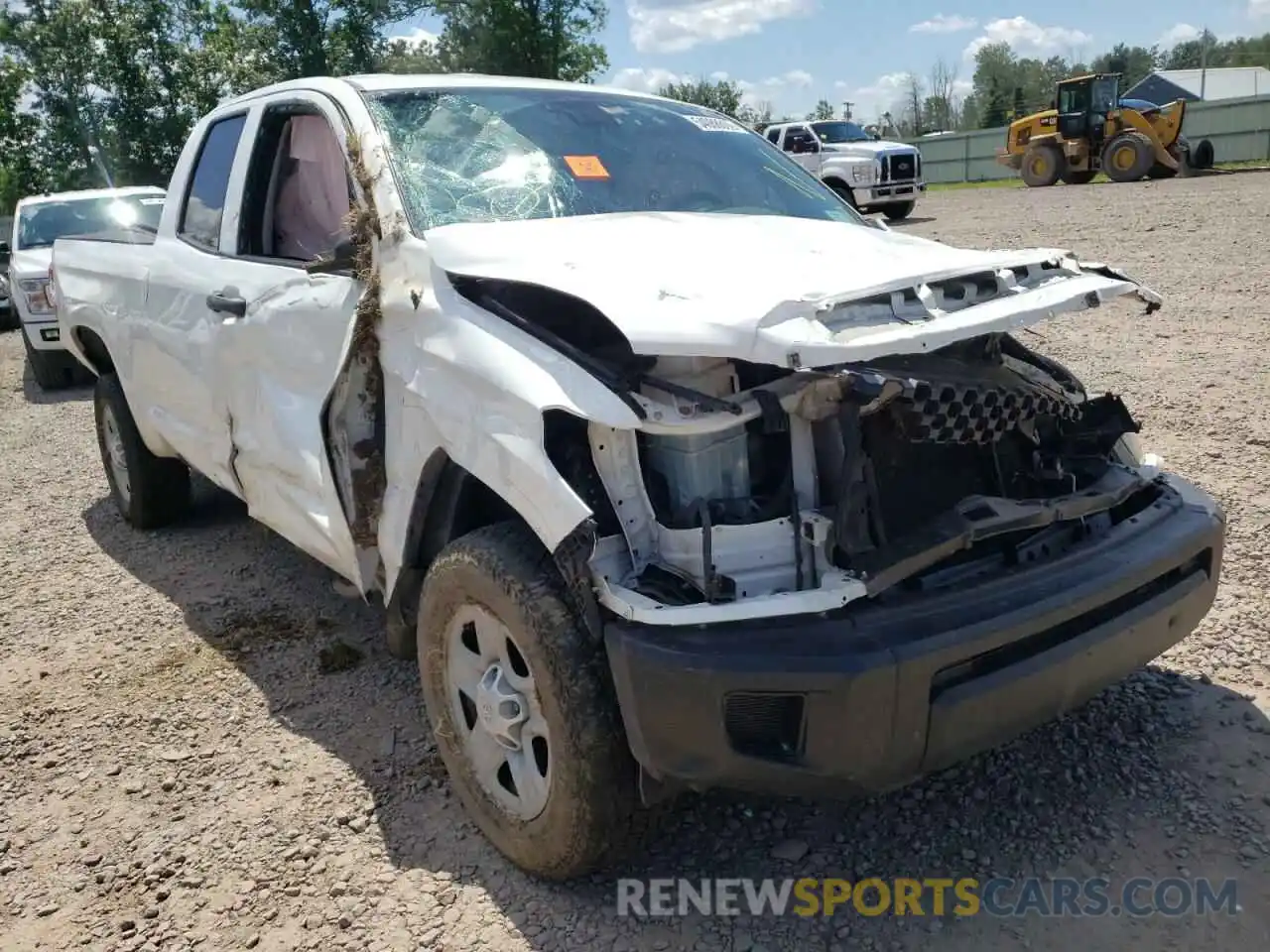 1 Photograph of a damaged car 5TFUM5F18KX080273 TOYOTA TUNDRA 2019