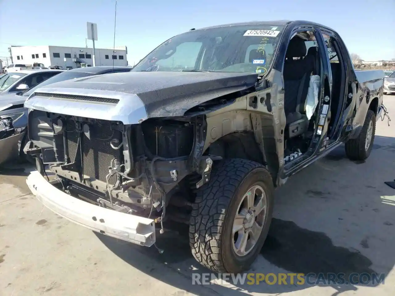 2 Photograph of a damaged car 5TFUW5F11KX831109 TOYOTA TUNDRA 2019