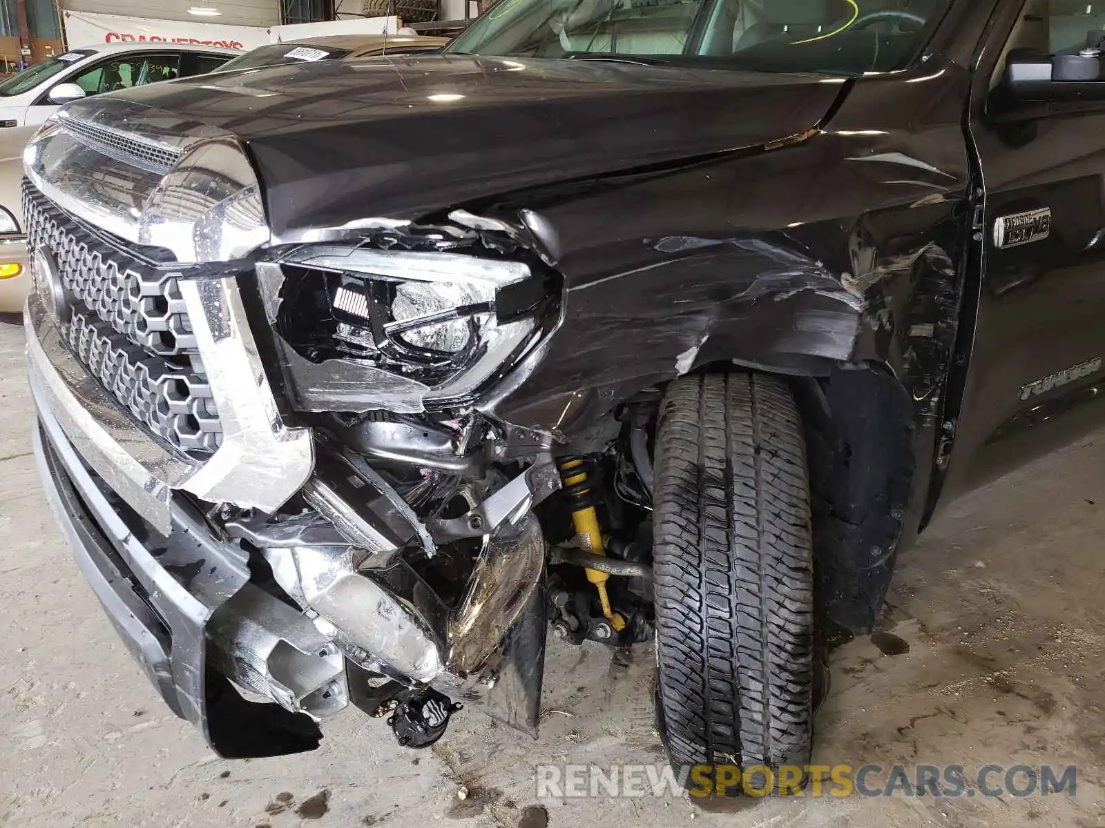 9 Photograph of a damaged car 5TFUW5F12KX832690 TOYOTA TUNDRA 2019