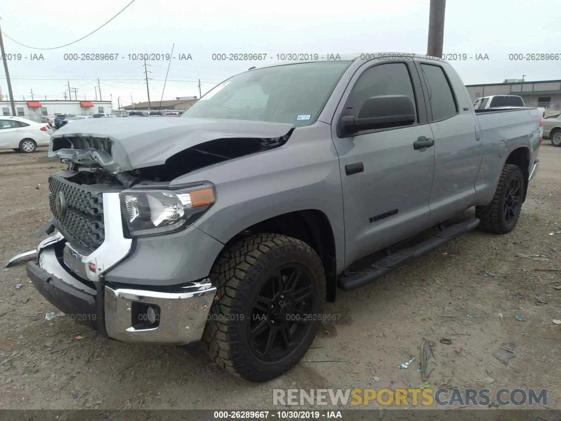 2 Photograph of a damaged car 5TFUW5F18KX854970 TOYOTA TUNDRA 2019