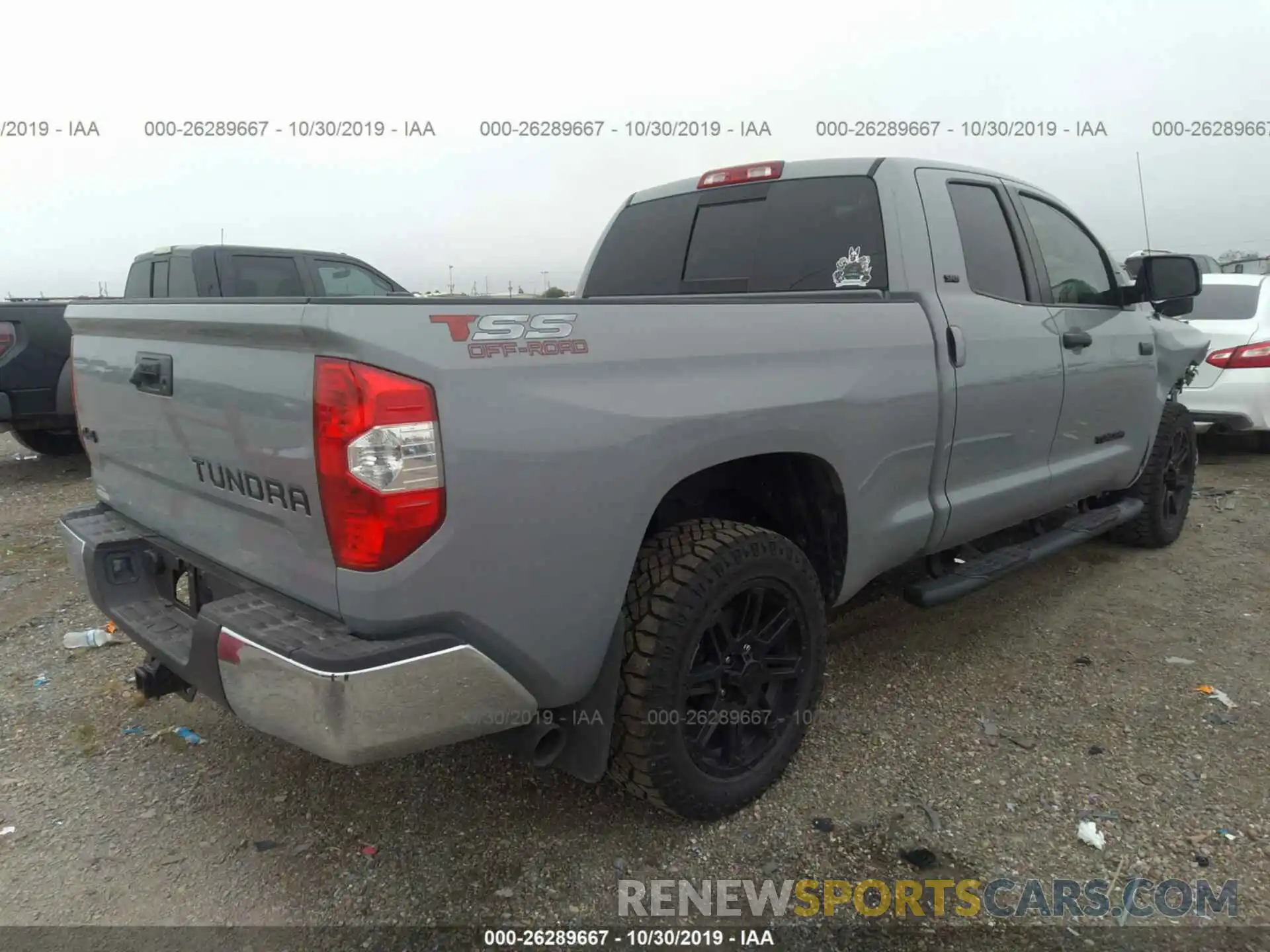 4 Photograph of a damaged car 5TFUW5F18KX854970 TOYOTA TUNDRA 2019