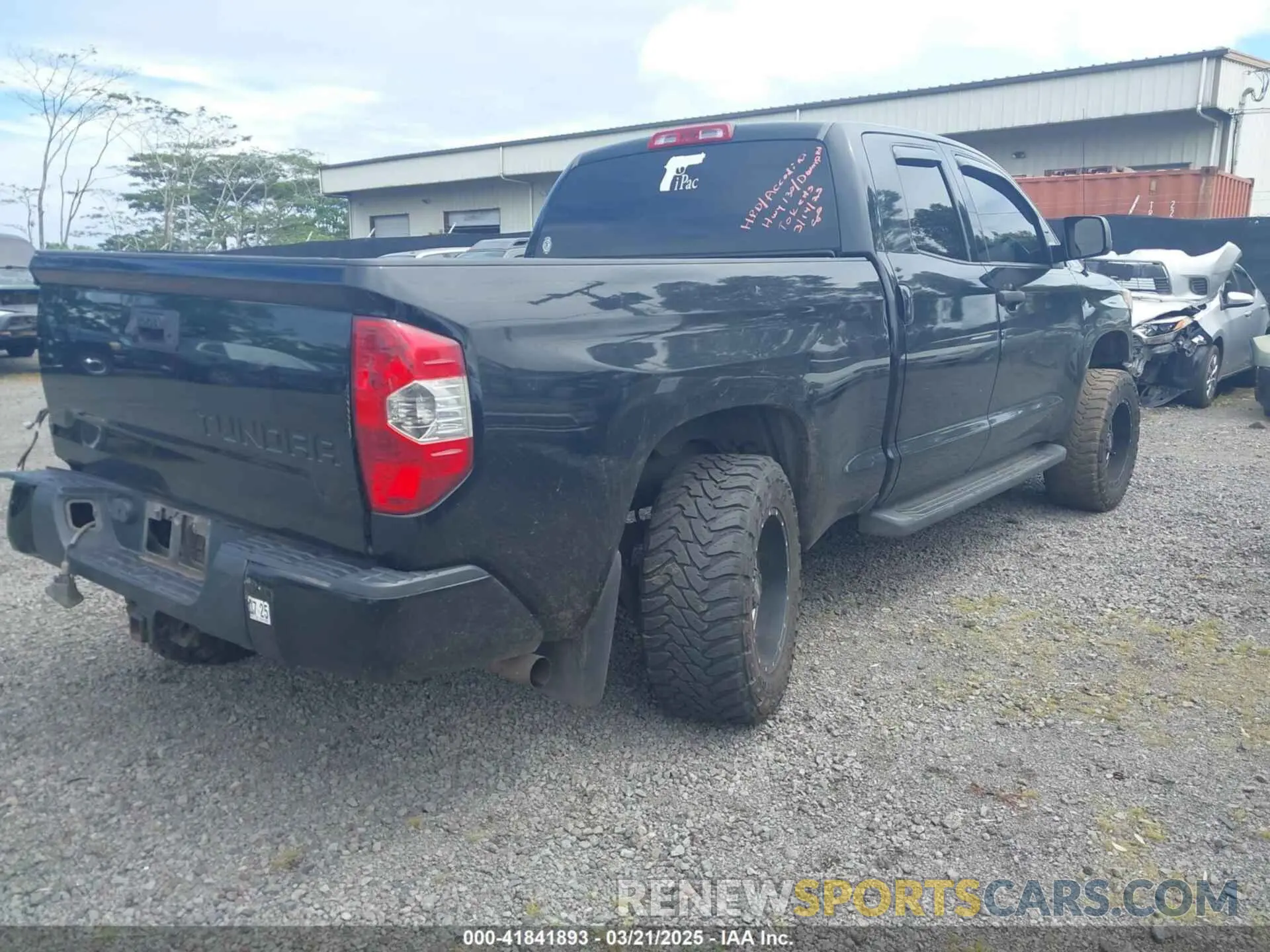 4 Photograph of a damaged car 5TFUY5F10KX789414 TOYOTA TUNDRA 2019