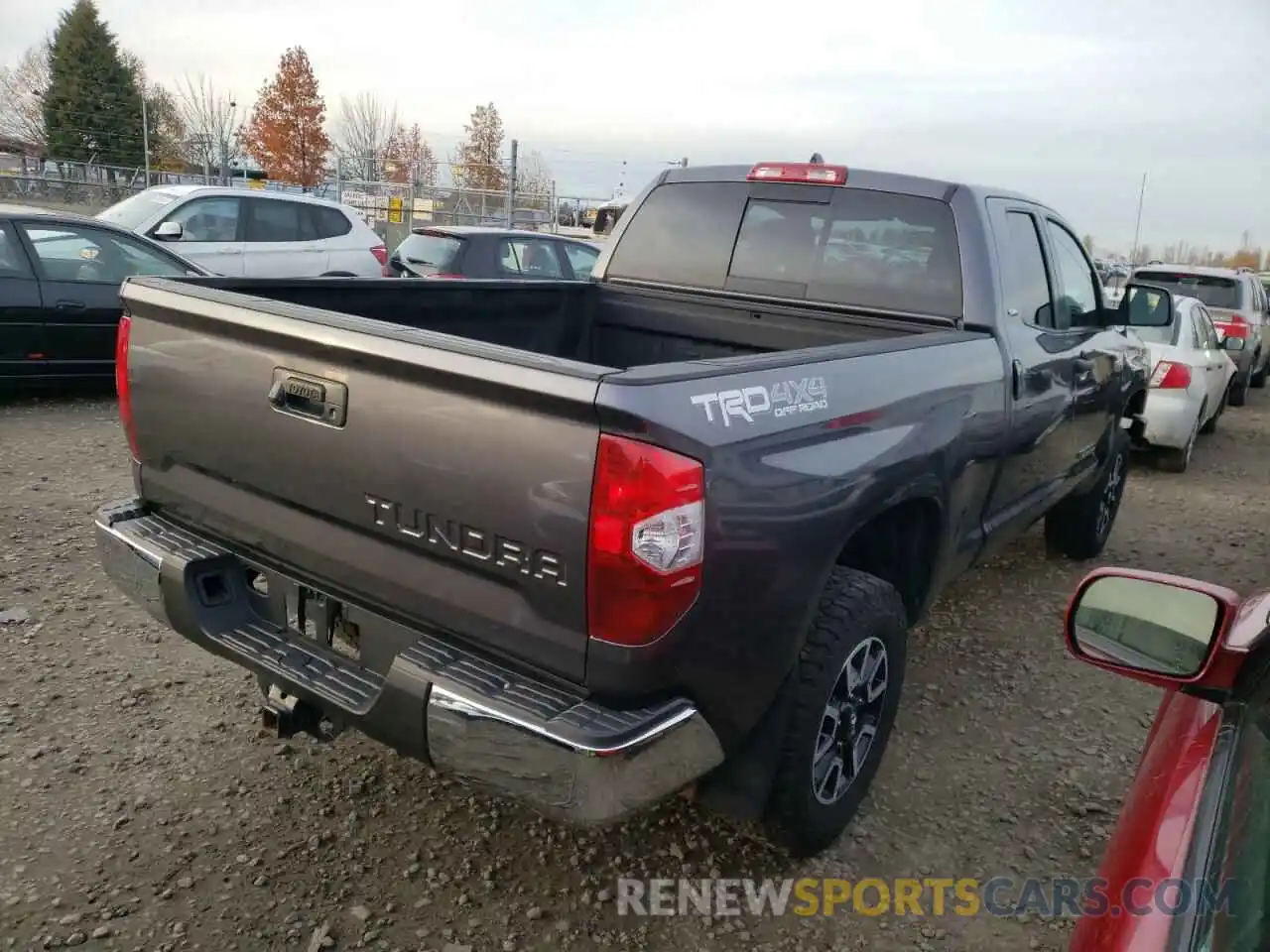 4 Photograph of a damaged car 5TFUY5F10KX844377 TOYOTA TUNDRA 2019