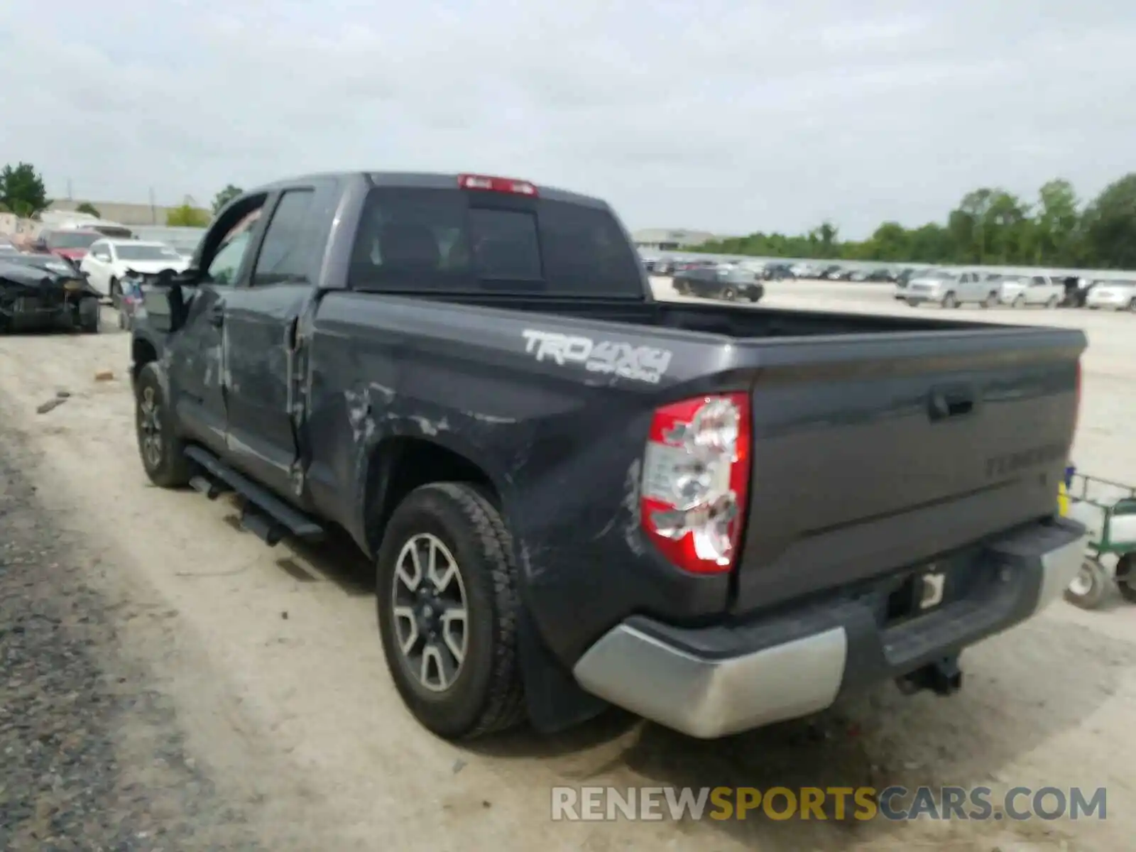 3 Photograph of a damaged car 5TFUY5F11KX794993 TOYOTA TUNDRA 2019