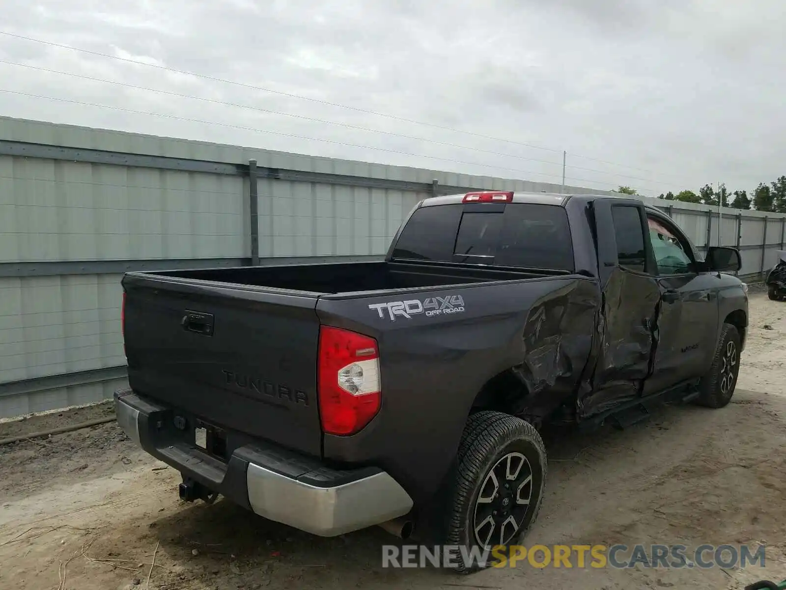 4 Photograph of a damaged car 5TFUY5F11KX794993 TOYOTA TUNDRA 2019