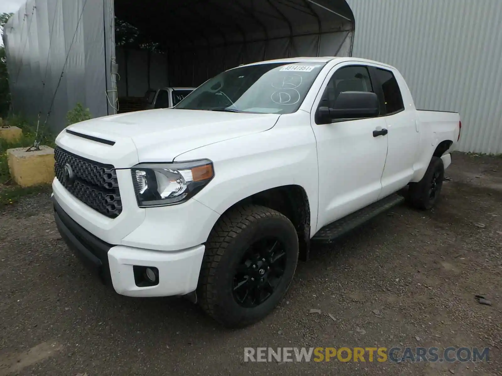 2 Photograph of a damaged car 5TFUY5F11KX797473 TOYOTA TUNDRA 2019