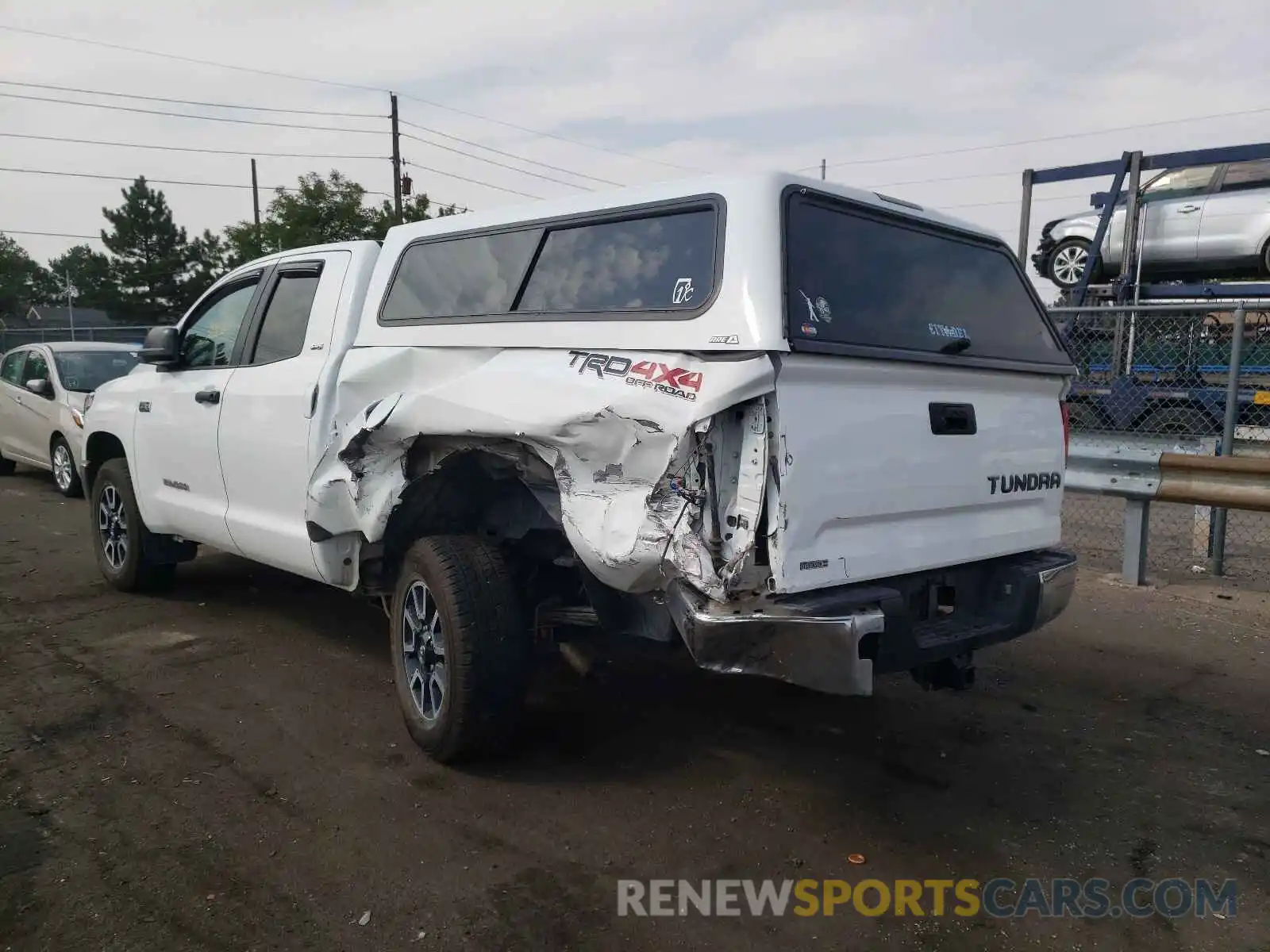 3 Photograph of a damaged car 5TFUY5F11KX860992 TOYOTA TUNDRA 2019