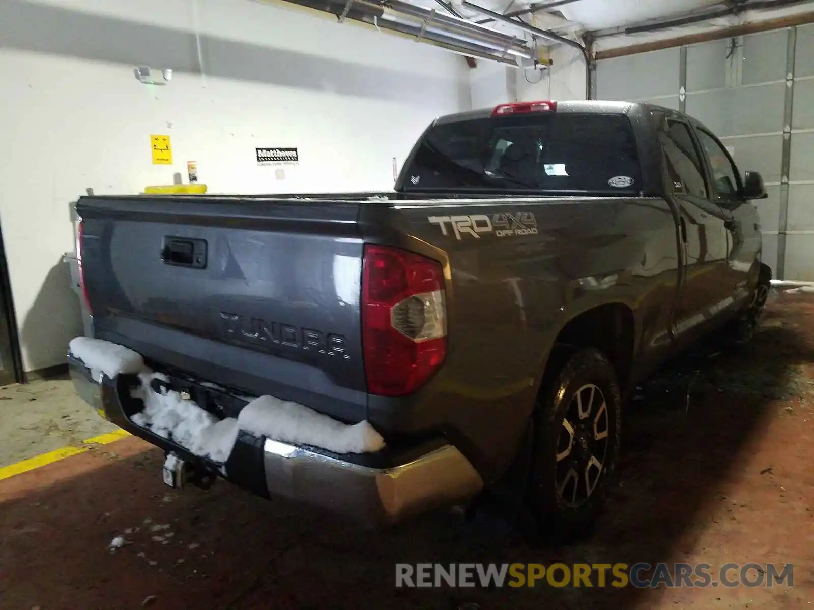 4 Photograph of a damaged car 5TFUY5F12KX822705 TOYOTA TUNDRA 2019