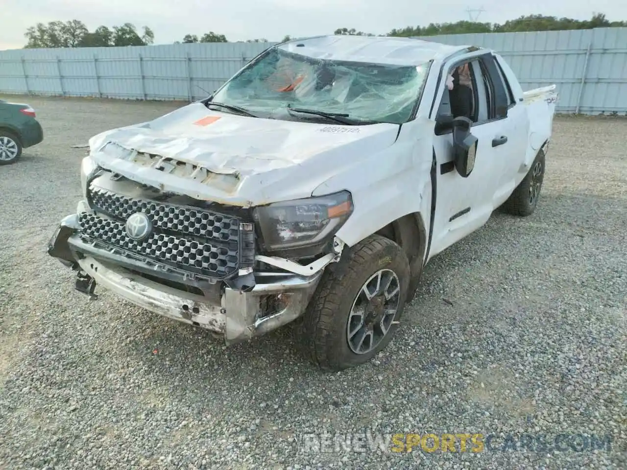 2 Photograph of a damaged car 5TFUY5F15KX821855 TOYOTA TUNDRA 2019