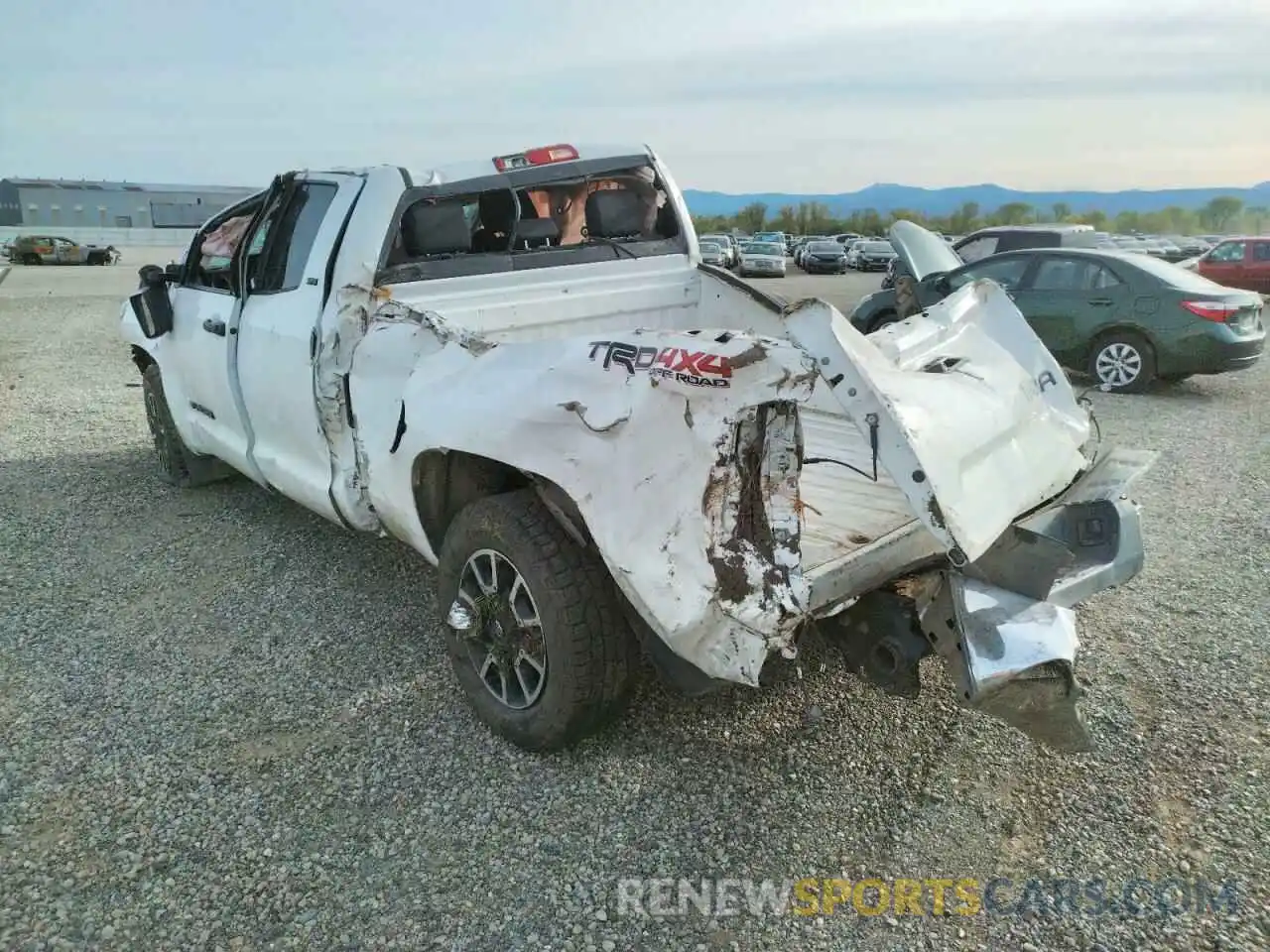 3 Photograph of a damaged car 5TFUY5F15KX821855 TOYOTA TUNDRA 2019