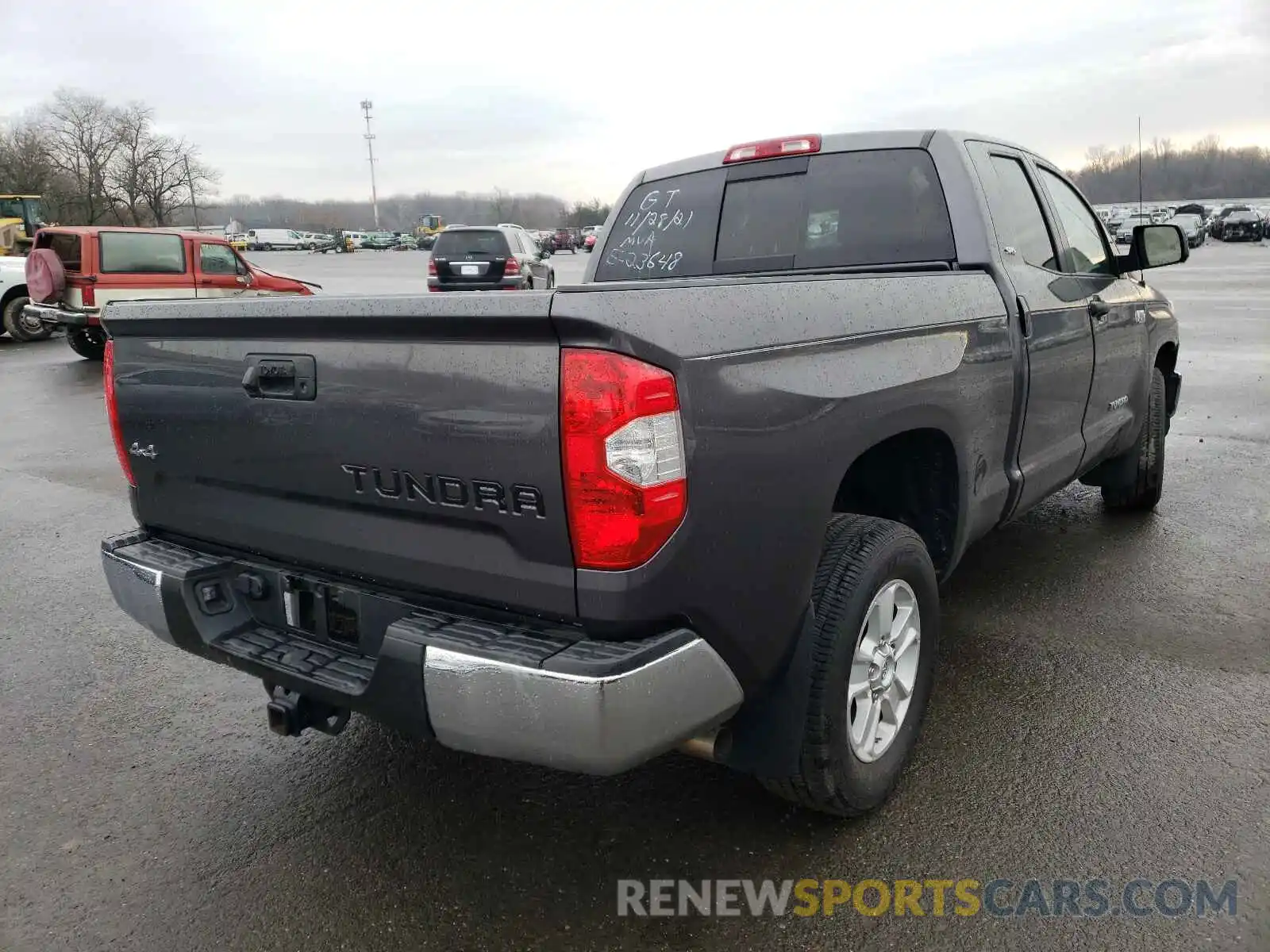 4 Photograph of a damaged car 5TFUY5F16KX781768 TOYOTA TUNDRA 2019