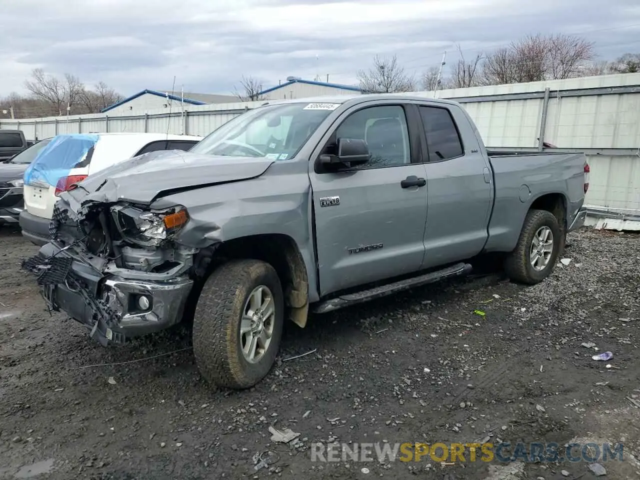 1 Photograph of a damaged car 5TFUY5F17KX859779 TOYOTA TUNDRA 2019