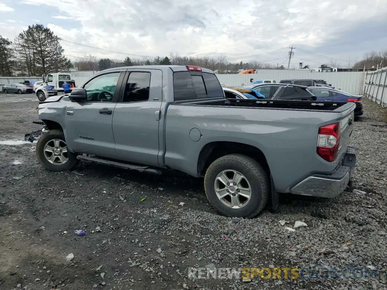 2 Photograph of a damaged car 5TFUY5F17KX859779 TOYOTA TUNDRA 2019