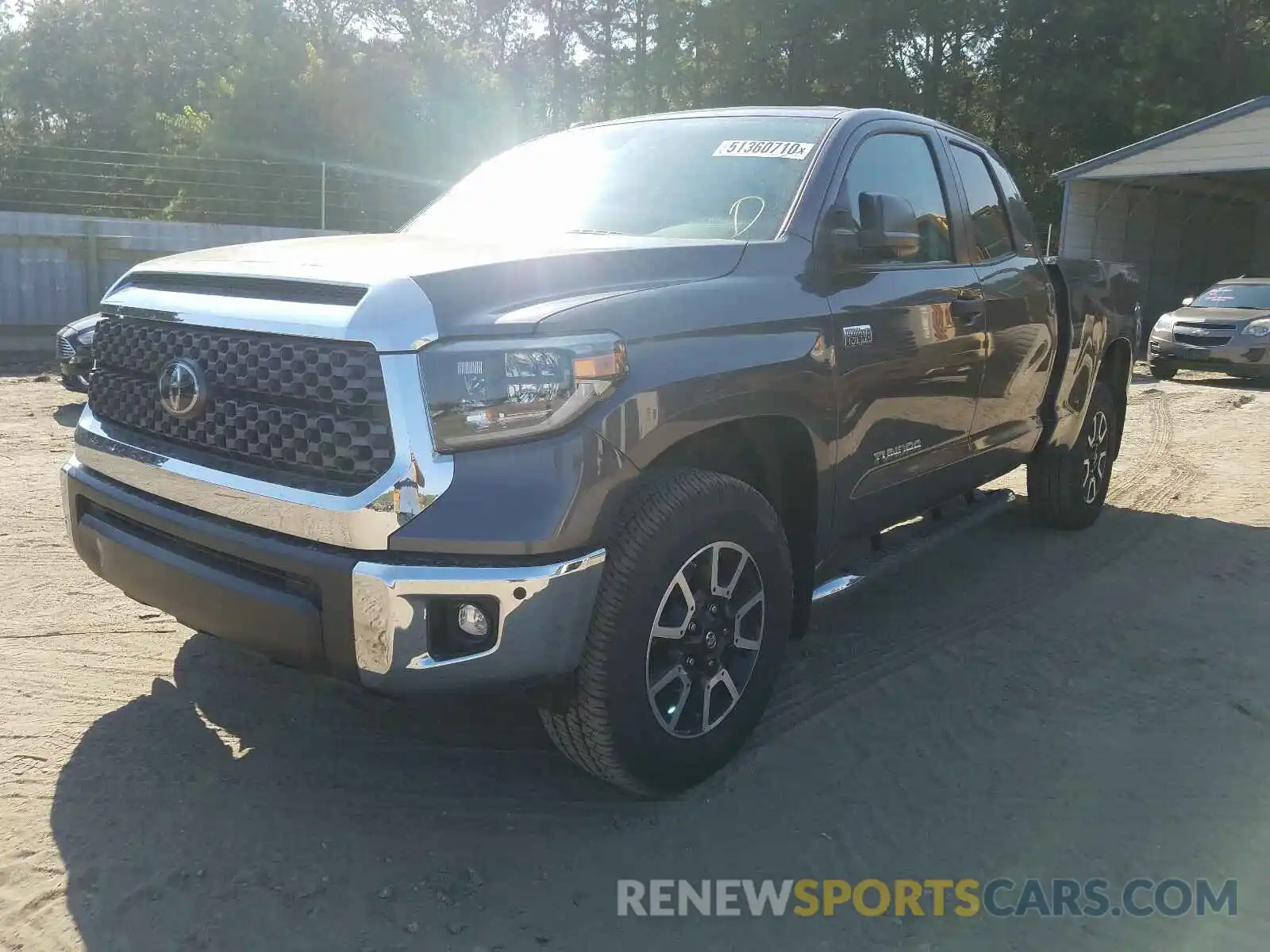 2 Photograph of a damaged car 5TFUY5F1XKX848422 TOYOTA TUNDRA 2019