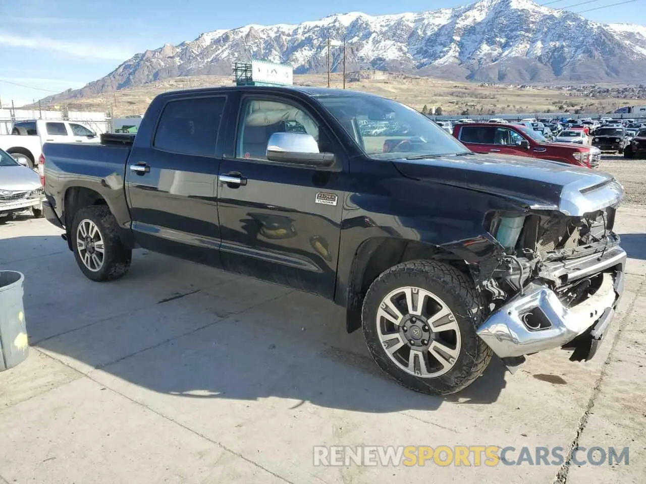 4 Photograph of a damaged car 5TFAY5F11LX883080 TOYOTA TUNDRA 2020