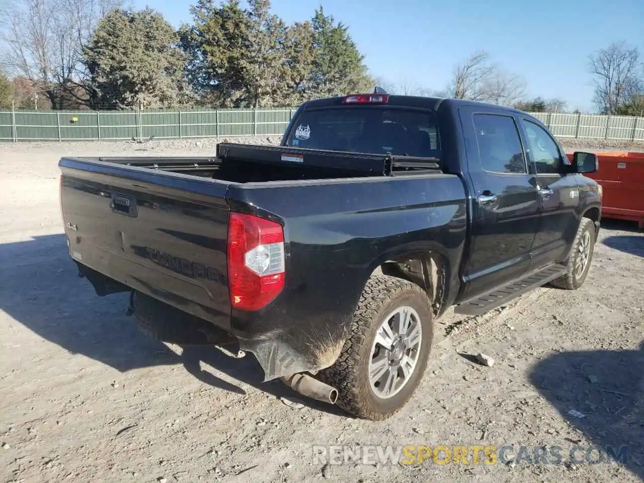 4 Photograph of a damaged car 5TFAY5F11LX885265 TOYOTA TUNDRA 2020