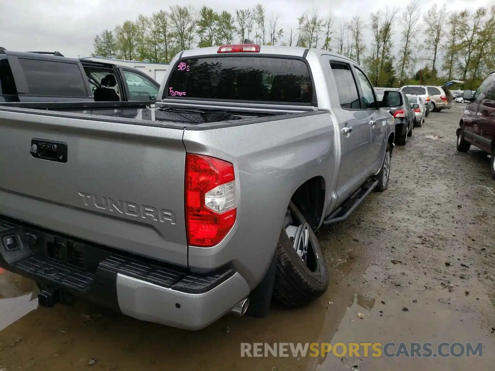 4 Photograph of a damaged car 5TFAY5F11LX920600 TOYOTA TUNDRA 2020