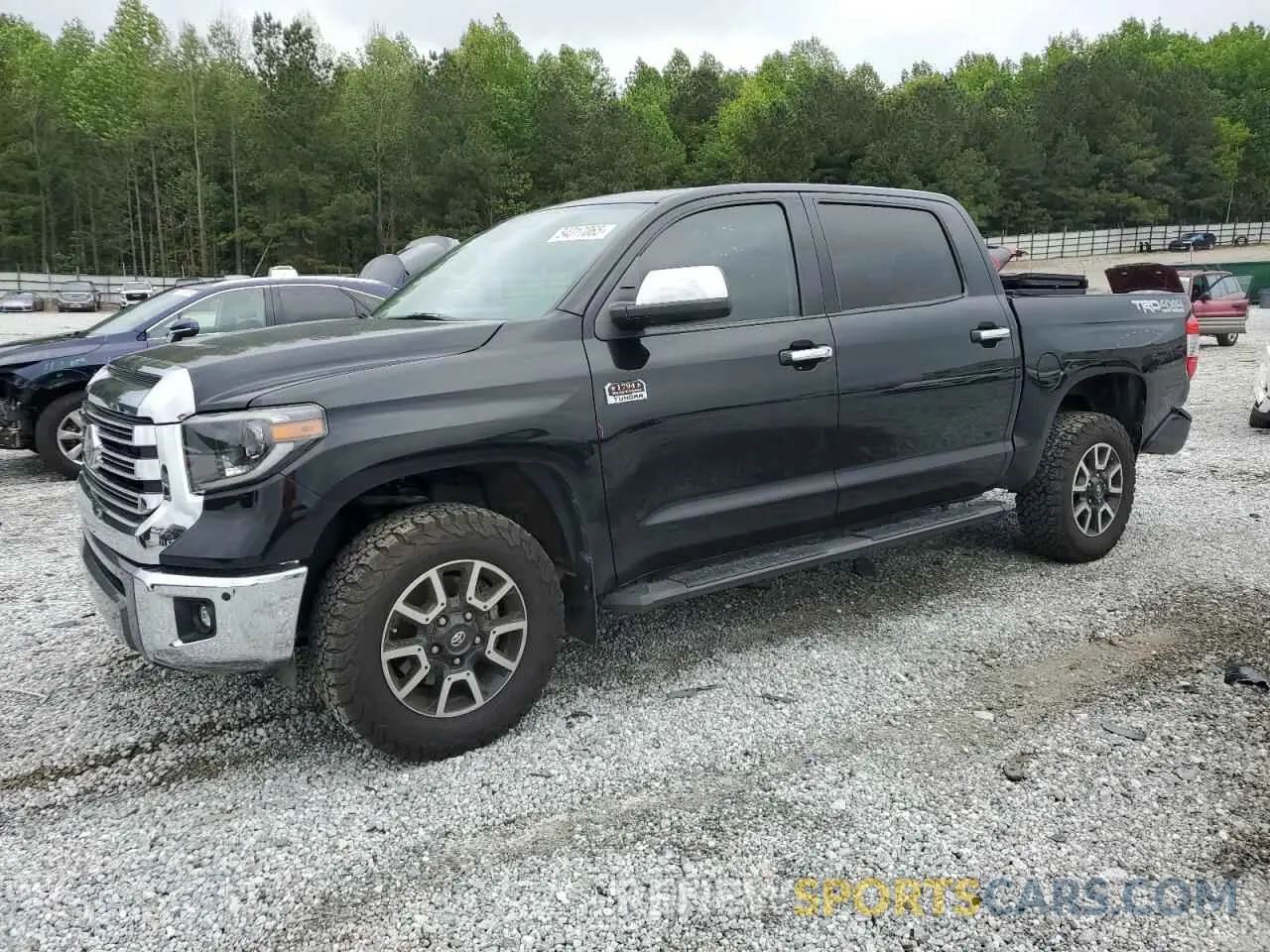 1 Photograph of a damaged car 5TFAY5F11LX935341 TOYOTA TUNDRA 2020