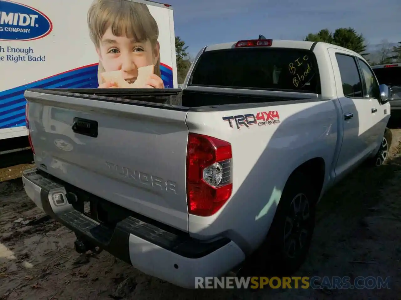 4 Photograph of a damaged car 5TFAY5F11LX945335 TOYOTA TUNDRA 2020