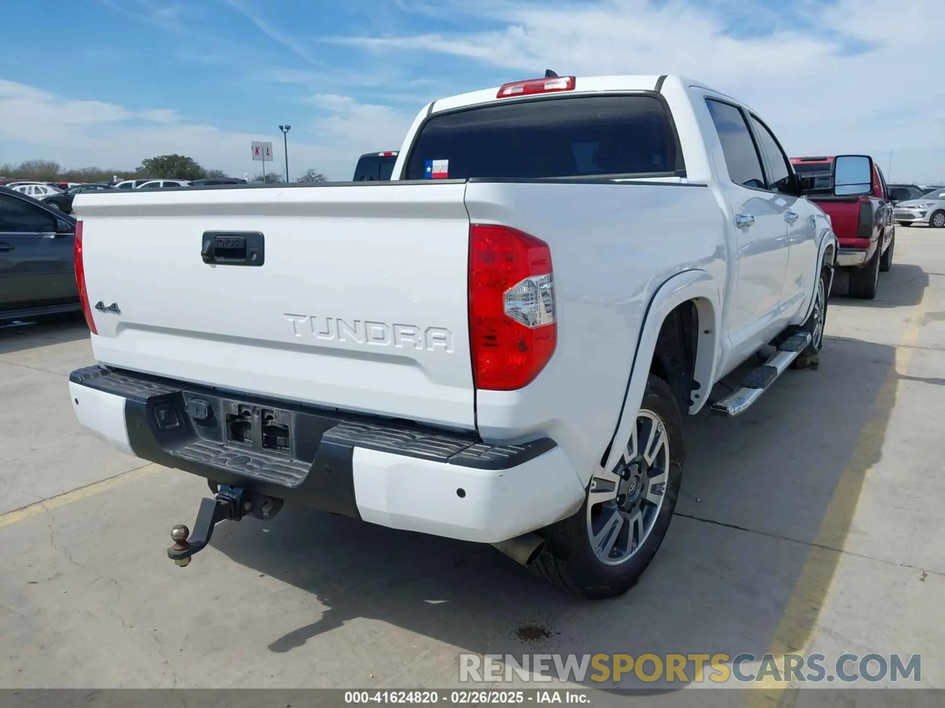 4 Photograph of a damaged car 5TFAY5F12LX889695 TOYOTA TUNDRA 2020