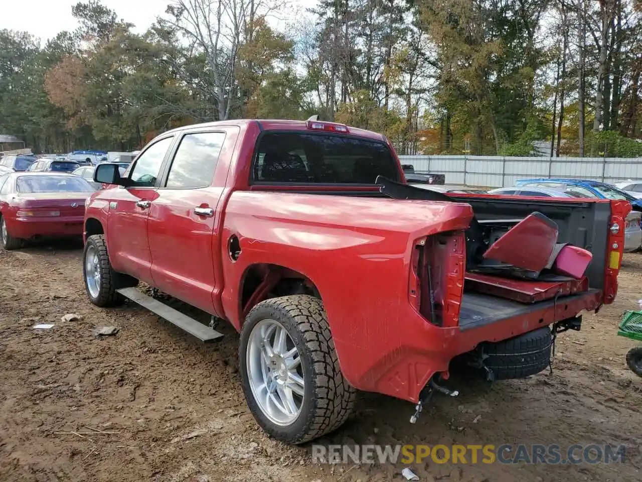 3 Photograph of a damaged car 5TFAY5F12LX928088 TOYOTA TUNDRA 2020