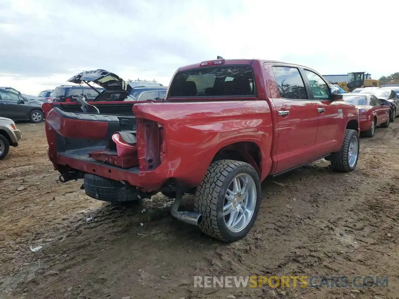 4 Photograph of a damaged car 5TFAY5F12LX928088 TOYOTA TUNDRA 2020