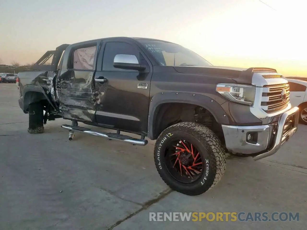 4 Photograph of a damaged car 5TFAY5F14LX878472 TOYOTA TUNDRA 2020