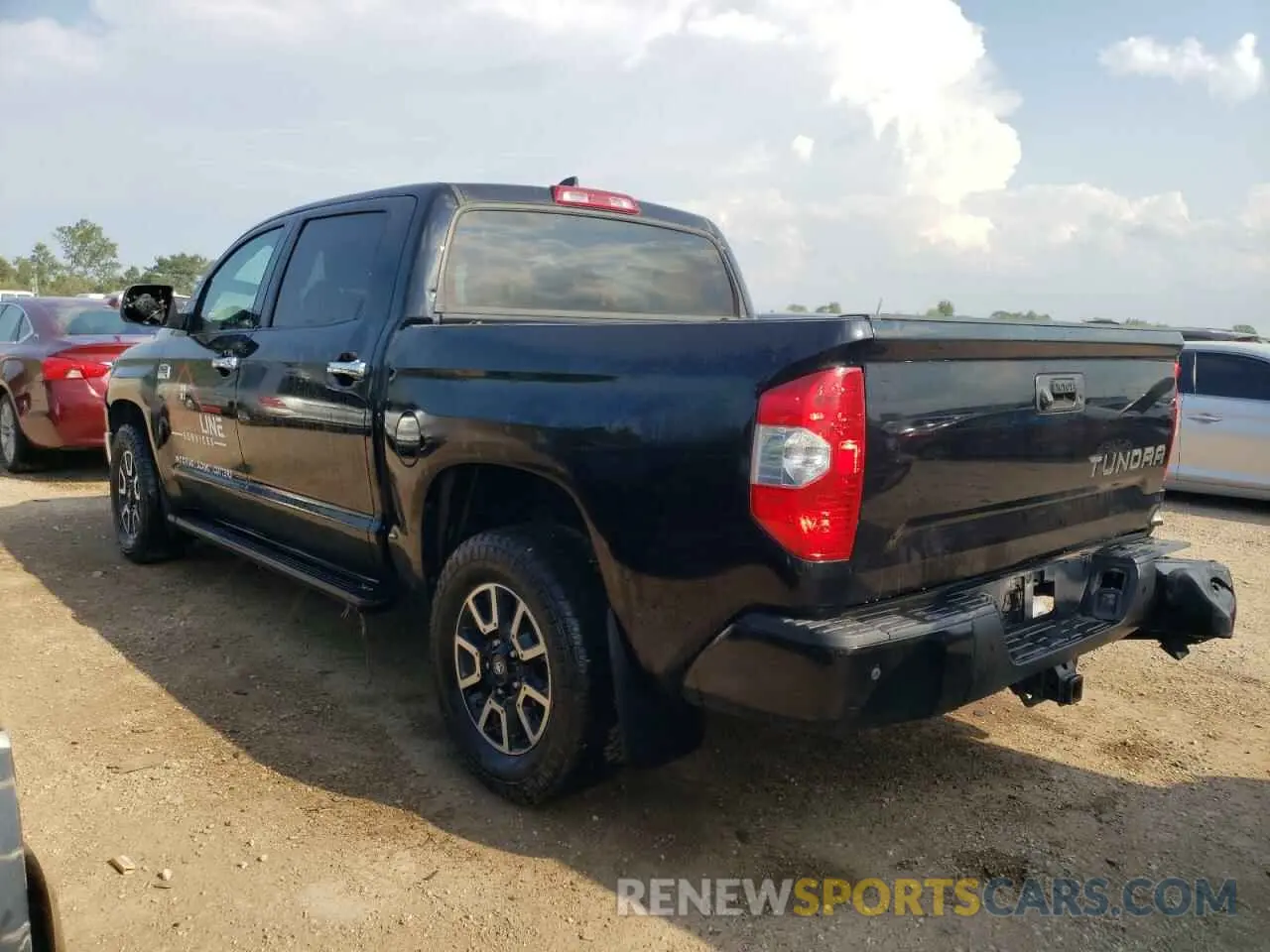 2 Photograph of a damaged car 5TFAY5F15LX917490 TOYOTA TUNDRA 2020