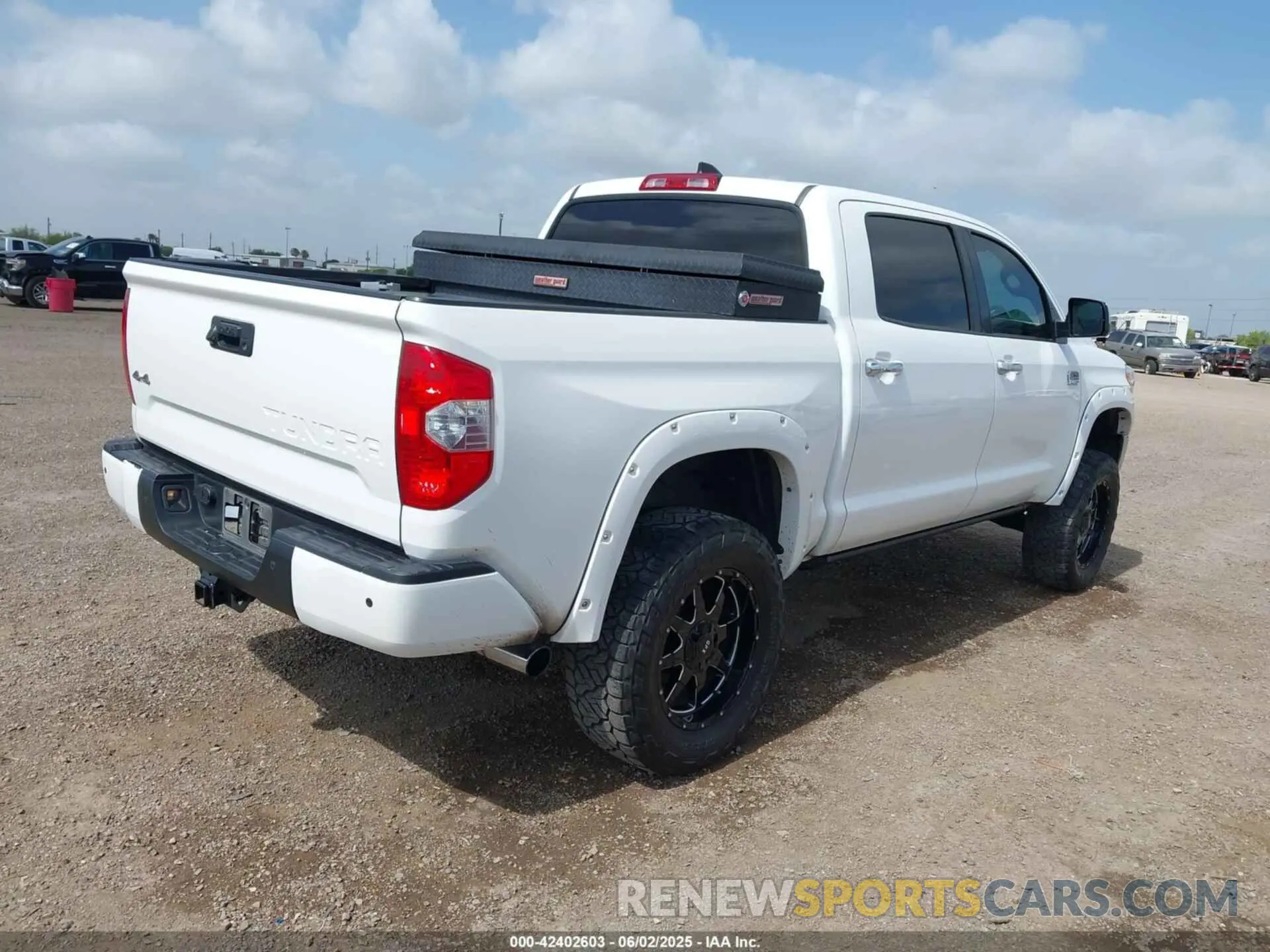 4 Photograph of a damaged car 5TFAY5F15LX925525 TOYOTA TUNDRA 2020