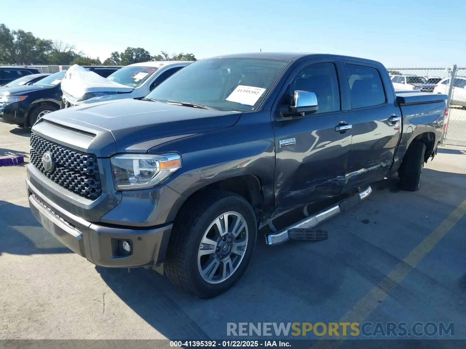 2 Photograph of a damaged car 5TFAY5F16LX884368 TOYOTA TUNDRA 2020