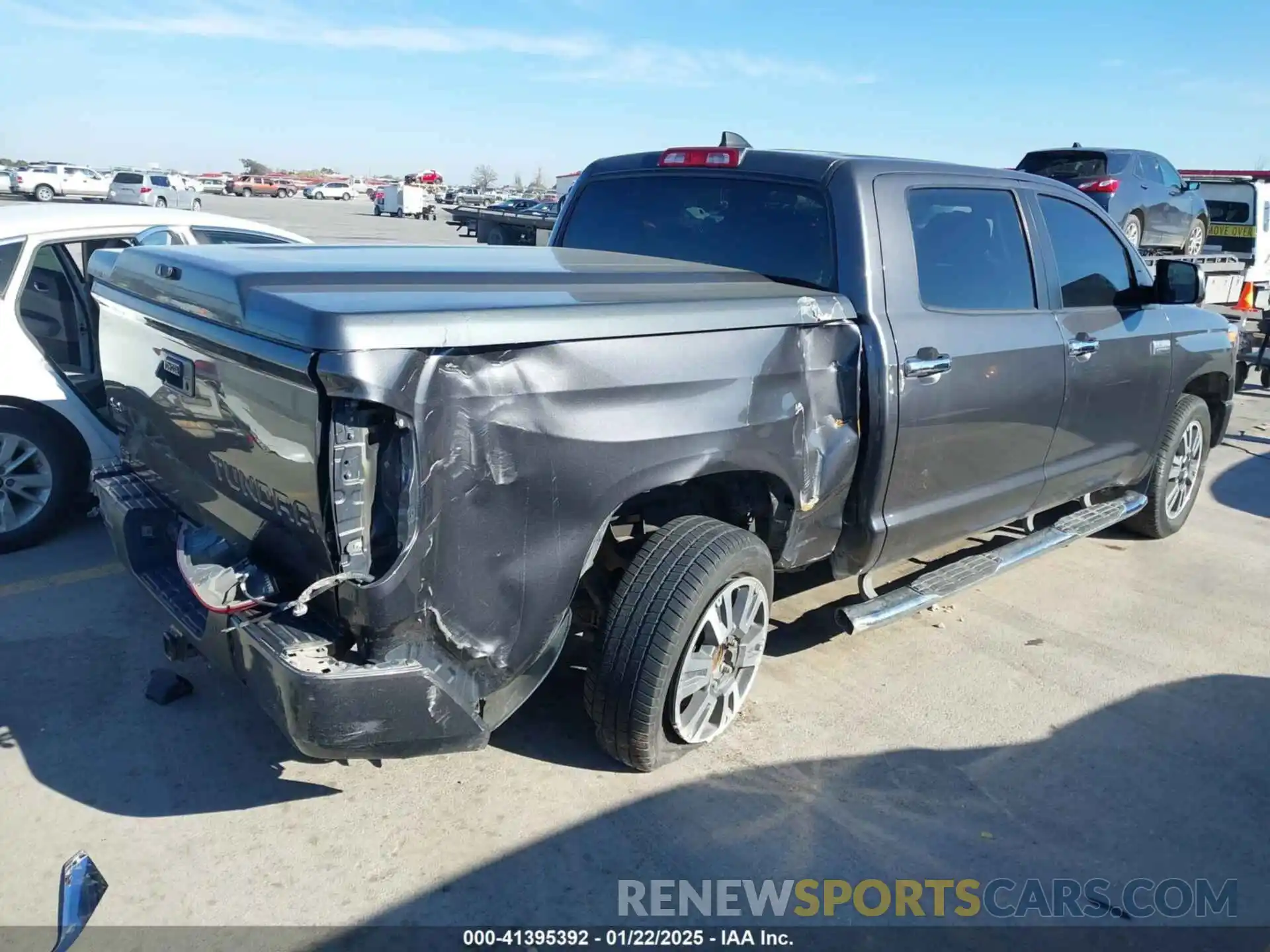 4 Photograph of a damaged car 5TFAY5F16LX884368 TOYOTA TUNDRA 2020