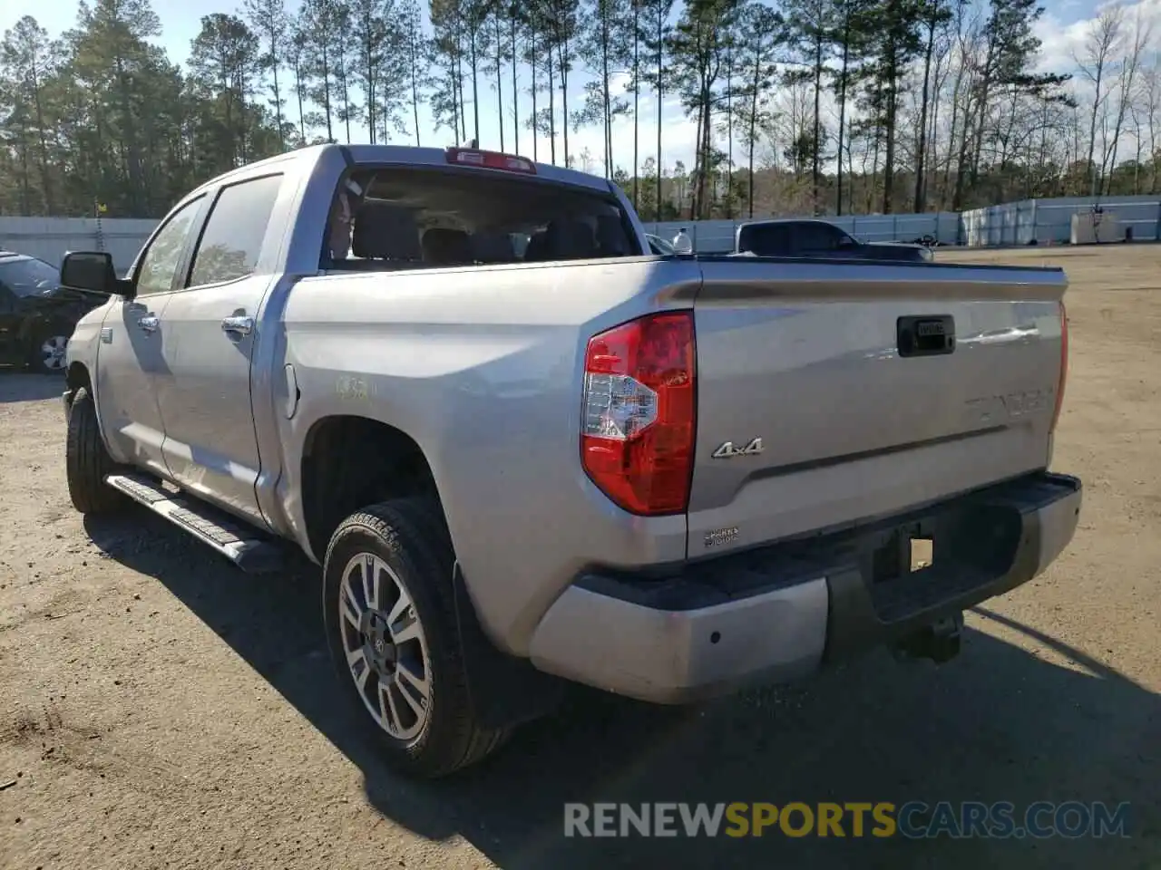 3 Photograph of a damaged car 5TFAY5F16LX931480 TOYOTA TUNDRA 2020