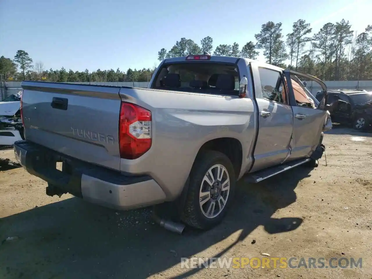 4 Photograph of a damaged car 5TFAY5F16LX931480 TOYOTA TUNDRA 2020