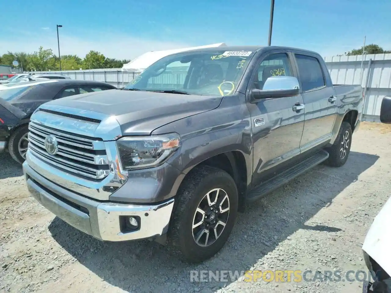 2 Photograph of a damaged car 5TFAY5F17LX902098 TOYOTA TUNDRA 2020