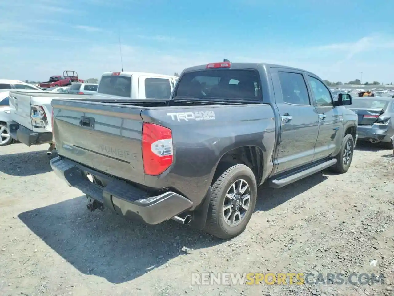 4 Photograph of a damaged car 5TFAY5F17LX902098 TOYOTA TUNDRA 2020