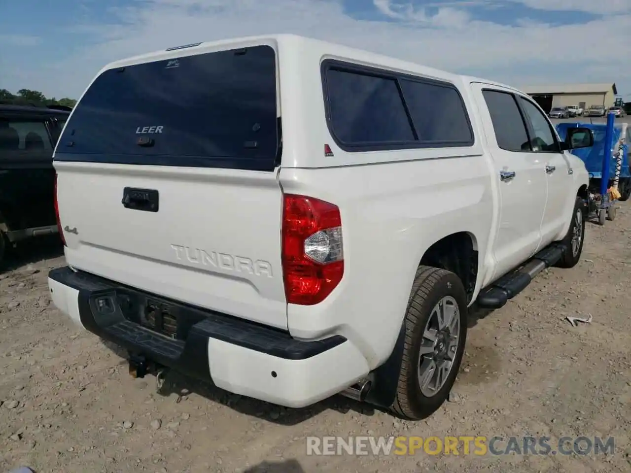 4 Photograph of a damaged car 5TFAY5F17LX903932 TOYOTA TUNDRA 2020