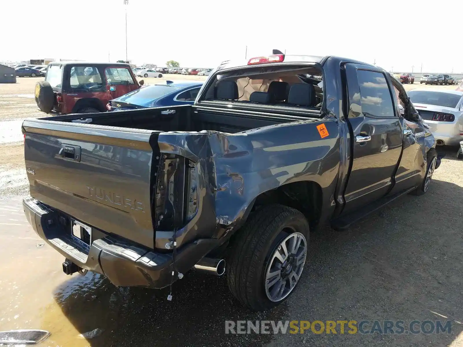 4 Photograph of a damaged car 5TFAY5F17LX916342 TOYOTA TUNDRA 2020