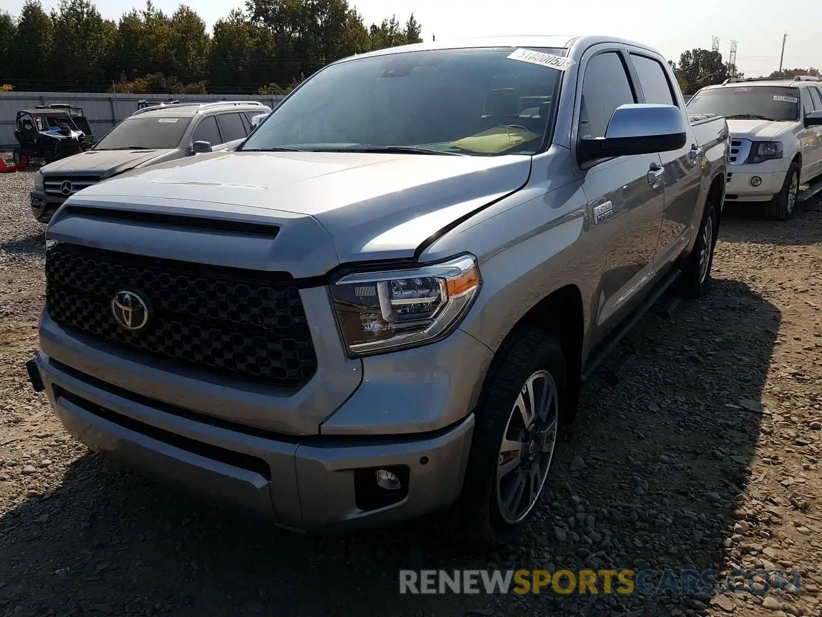 2 Photograph of a damaged car 5TFAY5F18LX912025 TOYOTA TUNDRA 2020