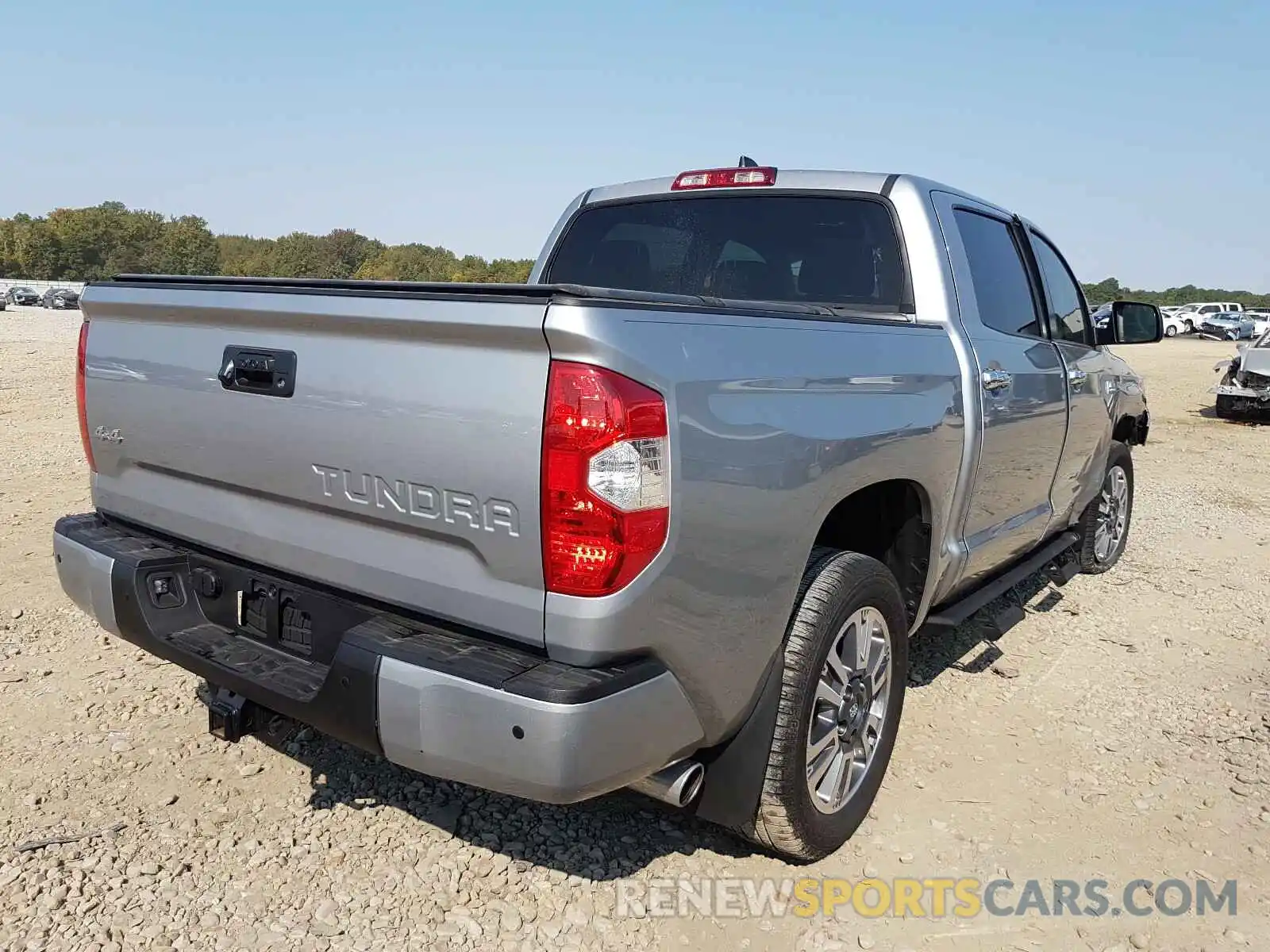 4 Photograph of a damaged car 5TFAY5F18LX912025 TOYOTA TUNDRA 2020